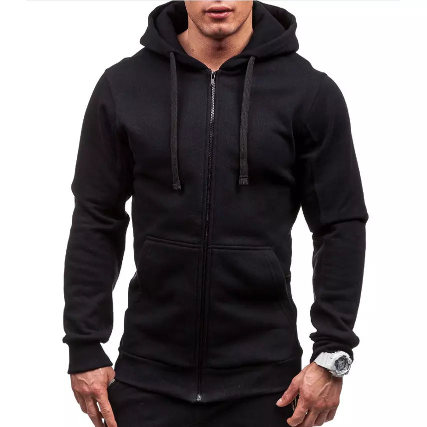 Sweat-shirt Sportswear avec fermeture éclair pour hommes