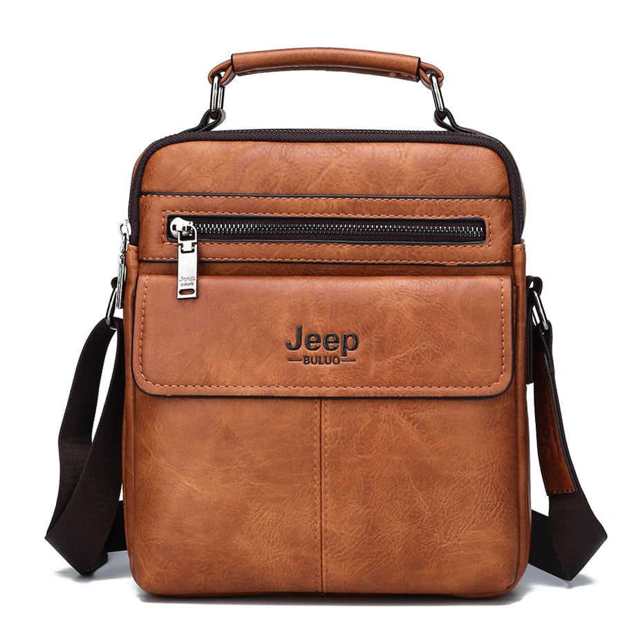 Sac bandoulière en cuir JEEP