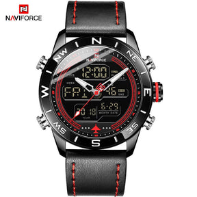 Montre numérique militaire NaviForce pour hommes