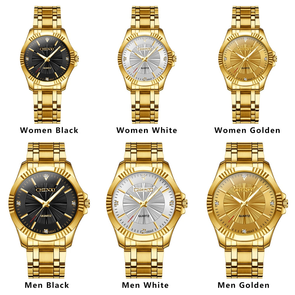 Montre de luxe en or pour femme