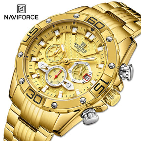 Montre en acier NaviForce pour homme